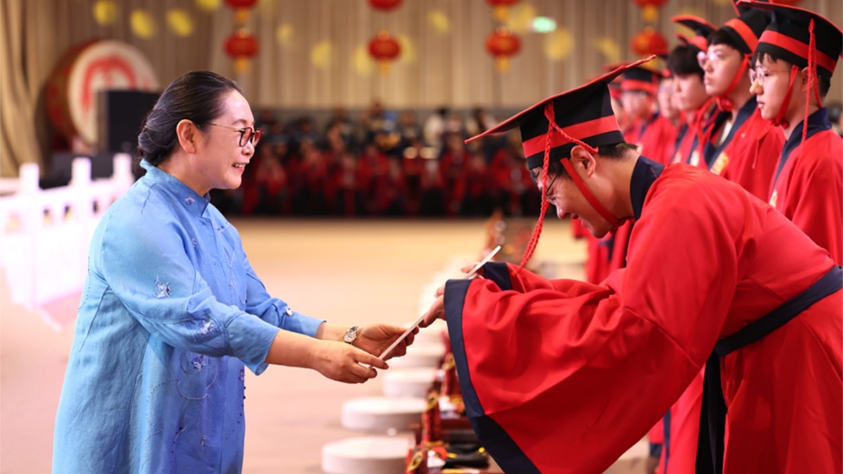 金秋揚帆，逐夢遠航！榮程學子成人禮儀式